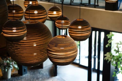 Scraplights Moons | Pendants by Graypants | Van der Valk Hotel Apeldoorn in Apeldoorn
