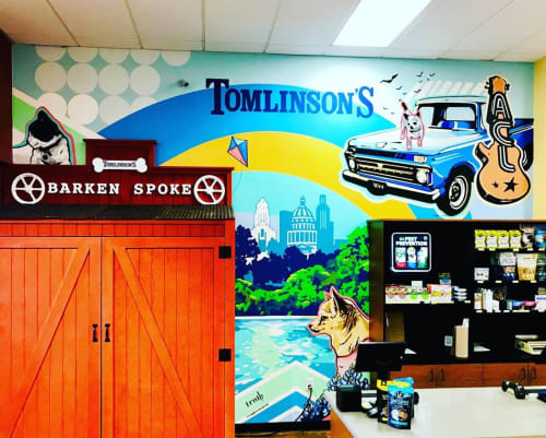 Tomlinson Mural | Murals by Mike Johnston | Tomlinson's Feed in Austin