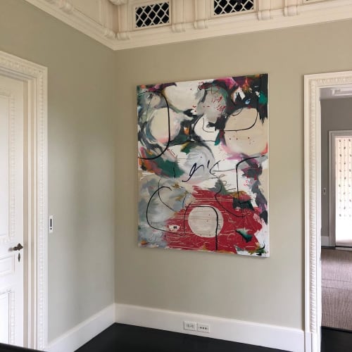 “Lanterns” | Paintings by Julie Shunick Brown | Crespi-Hicks Estate in Dallas