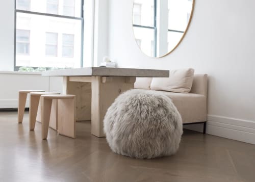 Hudson Ottoman | Benches & Ottomans by Moses Nadel