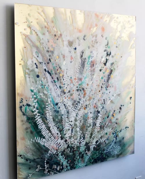 "Fern Patch" | Paintings by Cara Enteles Studio