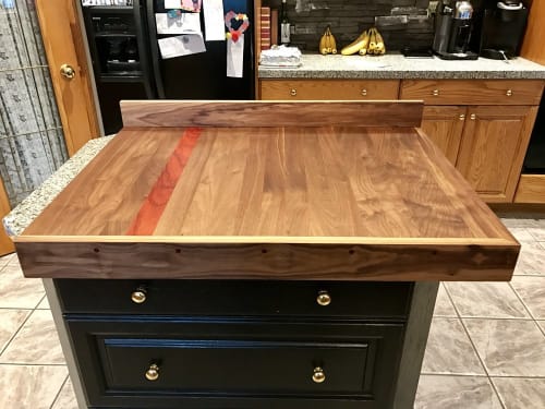 Custom Counter Top | Furniture by Cask Woodworking