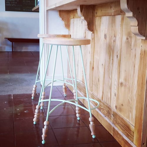 Custom Bar Stools | Chairs by Objects for Others | Kitchen Mouse in Los Angeles