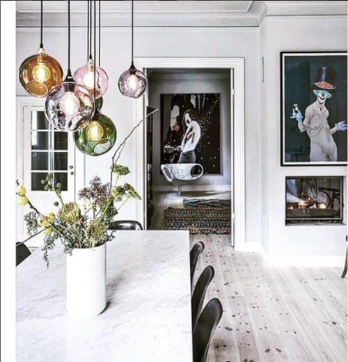 Ballroom Pendant Lights | Pendants by Marie Burgos Design and Collection