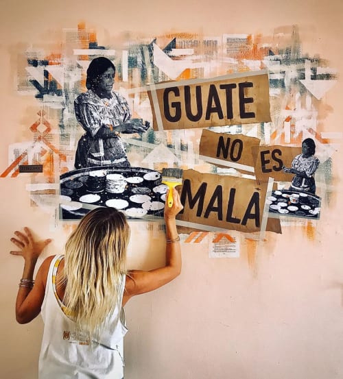 Guate no es Mala Mural | Murals by pepallama