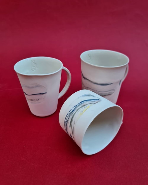 Basic | Cups by BasicartPorcelain