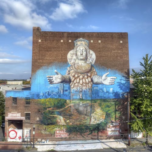 Artemis Emerging From The Quarry By Gaia Seen At Kingston Ny