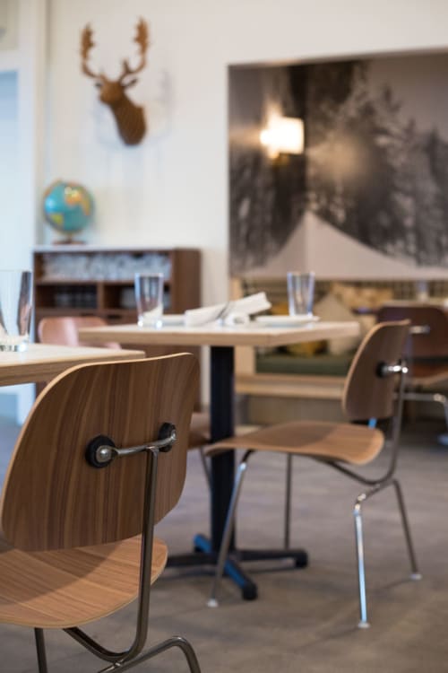 little eames table and chairs