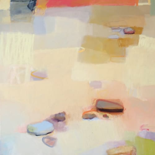 Warm Sand | Oil And Acrylic Painting in Paintings by Sharon Paster