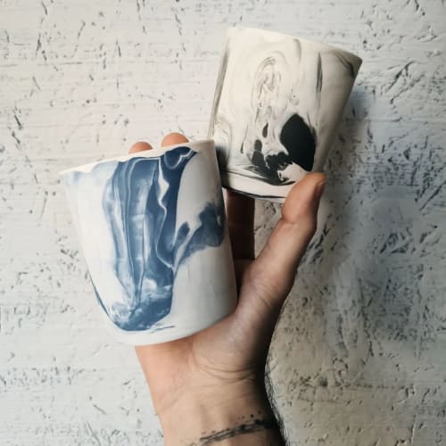 Marble L | Cups by BasicartPorcelain