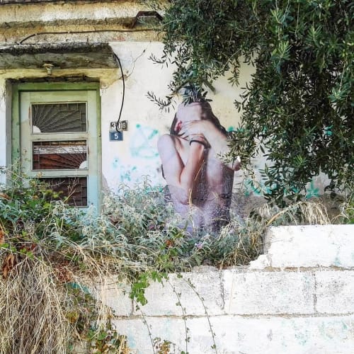 We Are Only Guests | Street Murals by Bifido