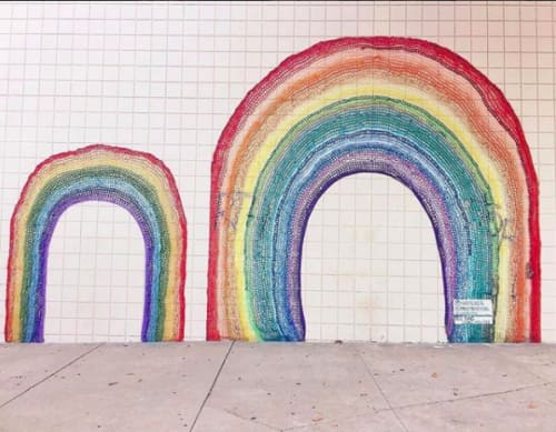 Rainbow | Murals by London Kaye | The Paper Bag Princess in Los Angeles