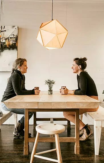 Woodhedron | Pendants by Modernmaine | 44 North Coffee in Stonington