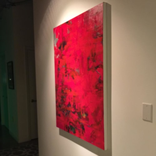 "Awakening" | Paintings by Julie Shunick Brown | The Beat Condos in Dallas
