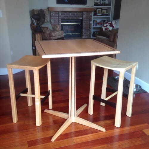 Bistro table and stools