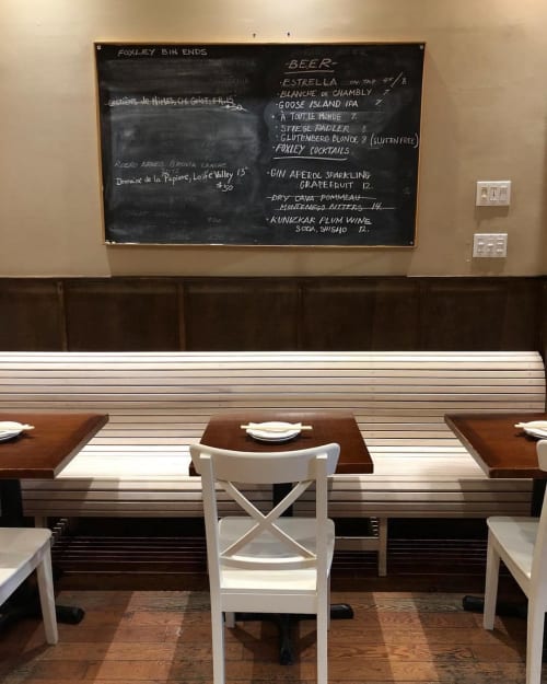 Ash Bench By Fallout Custom Furniture Seen At Foxley Toronto