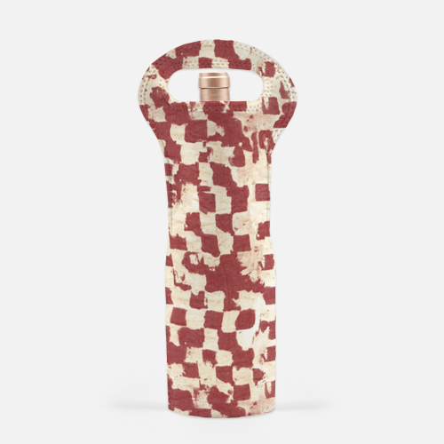 Patterned Fabric Wine Totes | Tableware by Philomela Textiles & Wallpaper