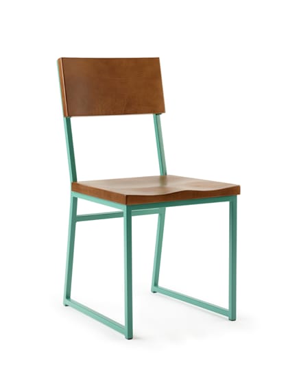 Rectangle Solid Wood Chair By Grand Rapids Chair Company Seen At