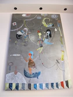 Artwork: Aquatics | Paintings by Kelly Tunstall | A16 (Rockridge) in Oakland