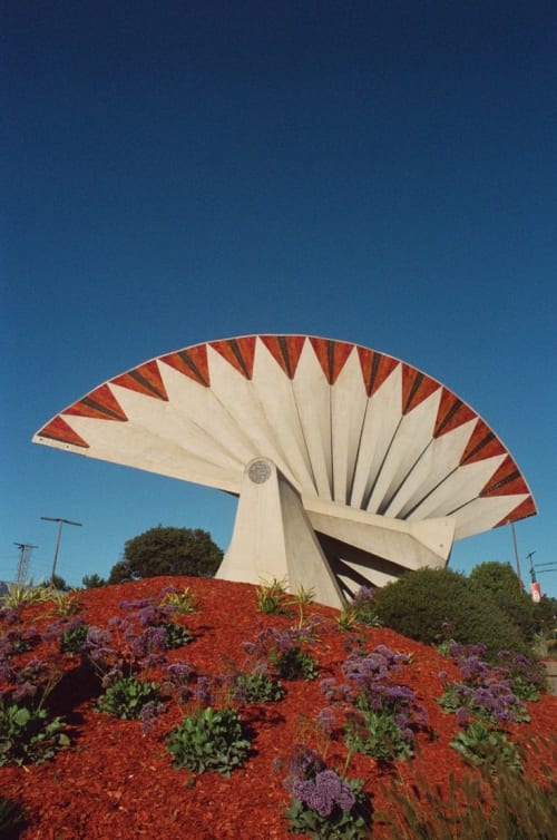 Torque | Public Sculptures by Jacques Overhoff | Auto Plaza, Hilltop - Richmond, CA in Richmond