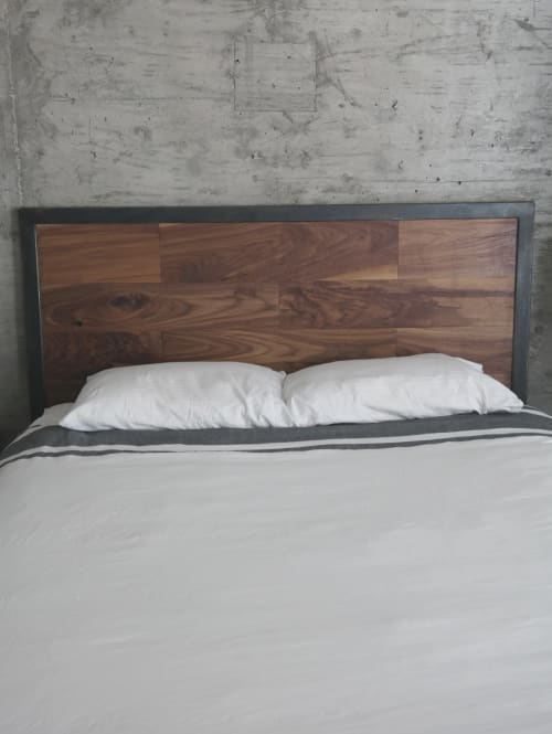 Headboard and Frame | Furniture by Base Collaborative | Great Republic Lofts Apartments in Los Angeles