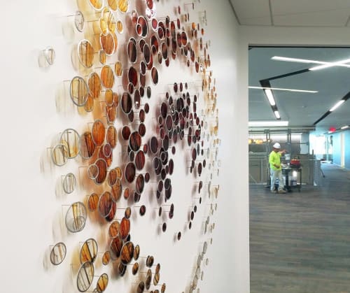 Core | Sculptures by Alan Bur Johnson | CBRE in Phoenix