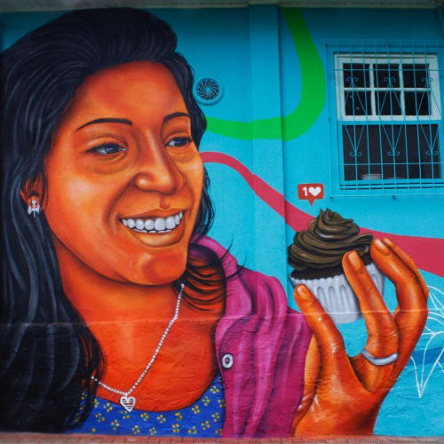 Mural | Murals by Aracê | Ginger House Doces in Vila Luiza
