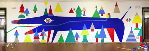 Wall Painting | Paintings by Camilla Falsini