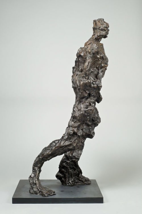 Hurrying | Sculptures by Maurice Blik | Sculpt Gallery in Tiptree