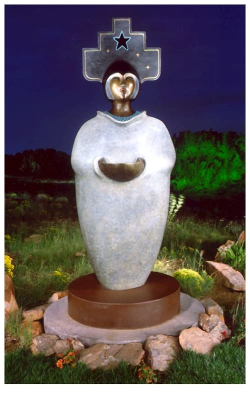 Earth Mother | Public Sculptures by Estella Loretto | New Mexico State Capitol in Santa Fe
