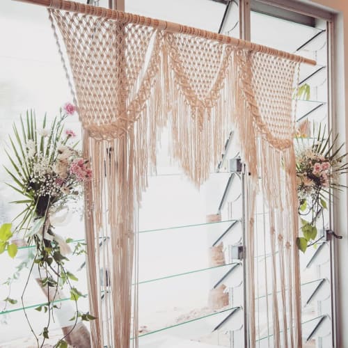 Macrame Wedding Arch | Wall Hangings by Rosie the Wanderer