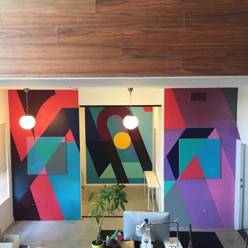 Painting and Mural | Murals by Teddy Kelly | Green Thumb Agency in Costa Mesa