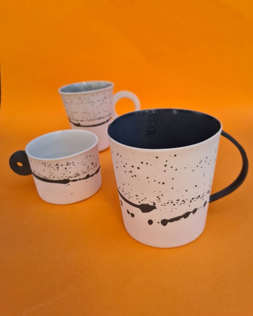 Basic Minimally Ceramic Mugs | Cups by BasicartPorcelain