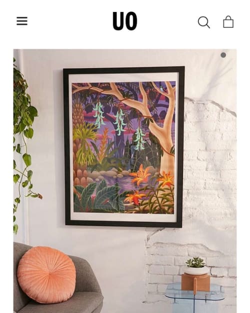 Jungle with Jade Vine | Paintings by Amy Lincoln