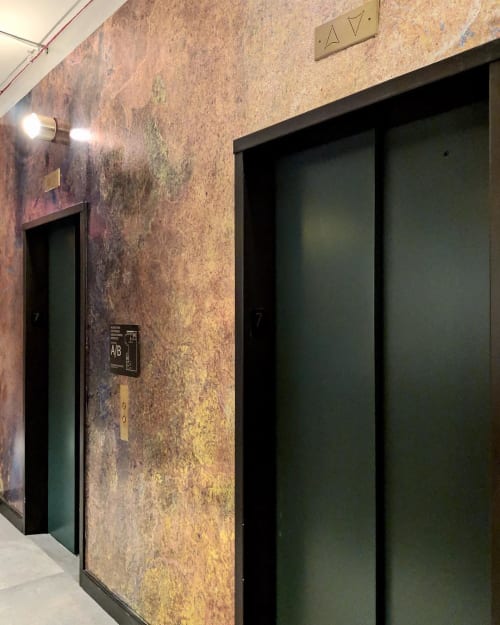 Patina Studies Wallpaper | Wall Treatments by Kin & Company | Fuigo in New York