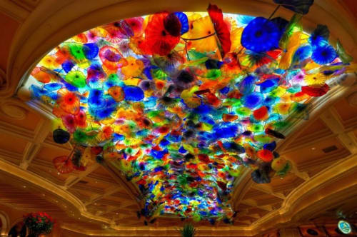 bellagio flowers ceiling