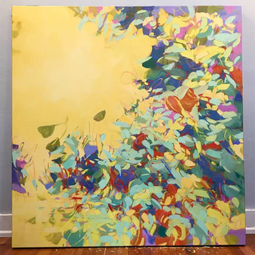 Tethered Radiance | Oil And Acrylic Painting in Paintings by Cameron Schmitz | Sana at Stowe in Stowe