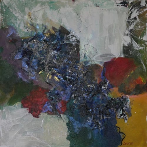 Painting | Oil And Acrylic Painting in Paintings by Julie Shunick Brown | The Lakes at Castle Hills in Lewisville