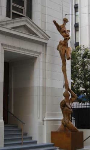 Confluence Sculpture | Sculptures by Peter Schifrin | Academy Of Art University in San Francisco