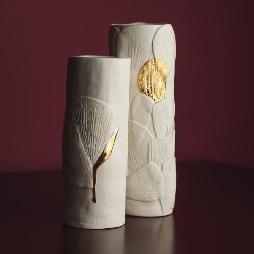Vida Vases, three sizes | Vases & Vessels by Boya Porcelain