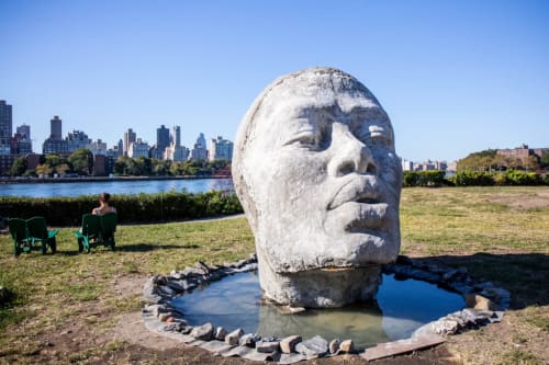 Take Me With You, 2017 | Public Sculptures by Tanda Francis | Socrates Sculpture Park in Queens