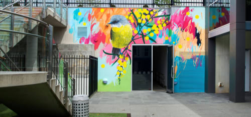 Vibrant Possibilities | Murals by Rowena Martinich | St Catherine's School in Toorak