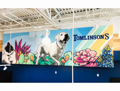 Tomlinson's Belterra Mural | Murals by Mike Johnston | Tomlinson's Feed in Austin
