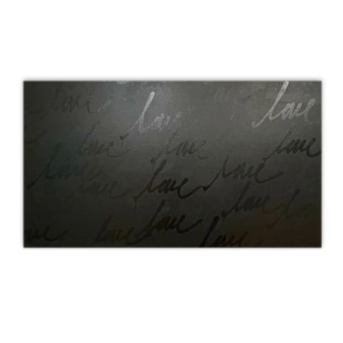 Eternal Black II | Oil And Acrylic Painting in Paintings by Ruben Rojas