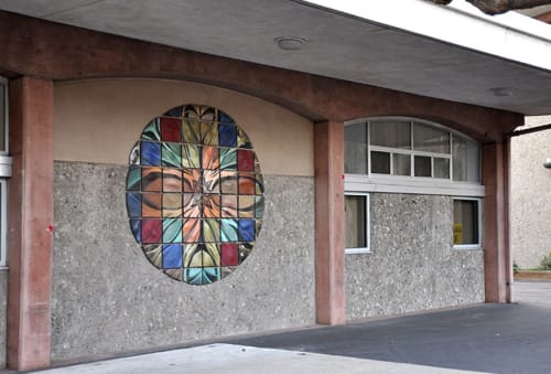 Mandala | Murals by Natalie Blake Studios | Chabot College in Hayward