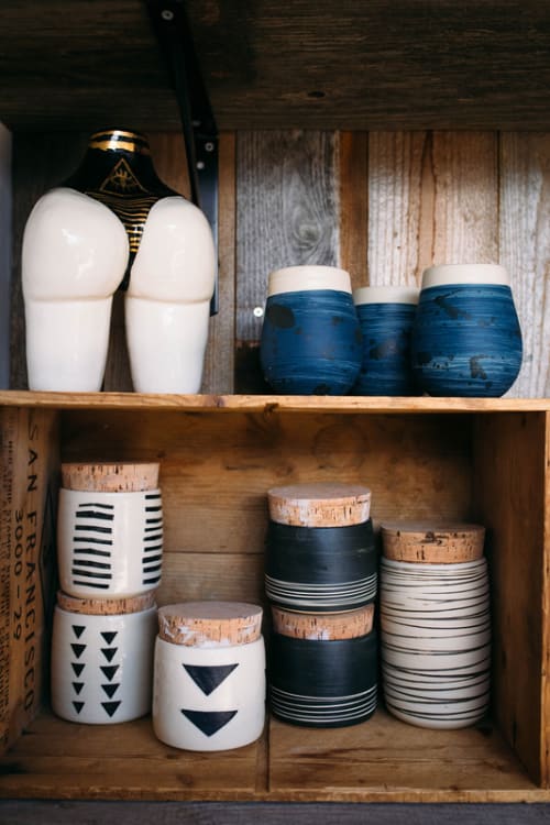 Porcelain Jars | Vases & Vessels by Mel Rice Ceramica | Microshop in San Francisco