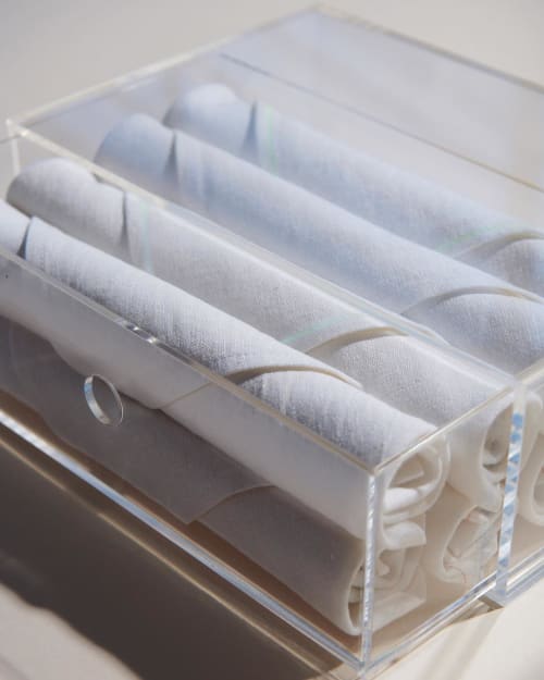 Table Napkins | Linens & Bedding by ATELIER SAUCIER | Galvan London in London