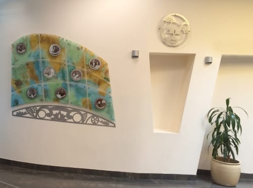 Gratitude Lotus | Wall Sculpture in Wall Hangings by Reddy Made Designs | India Community Center, Milpitas, CA in Milpitas