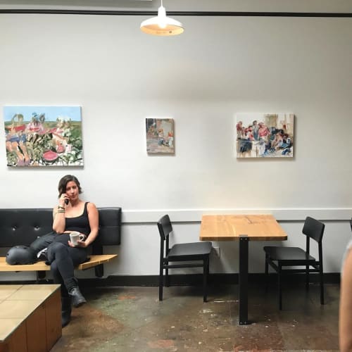 Family Album | Paintings by Tatyana Ostapenko | Stumptown Coffee Roasters in Portland