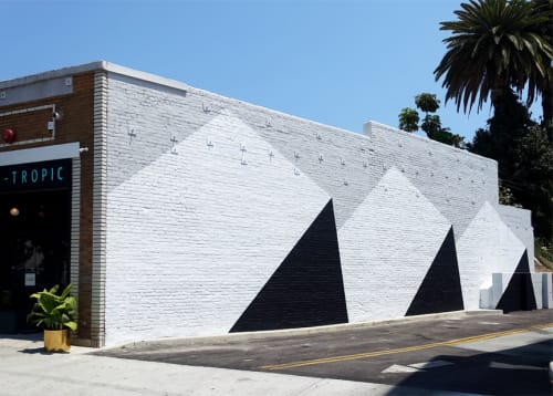 3 Foundations - Outdoor Mural | Murals by Tofer Chin | The Semi-Tropic in Los Angeles